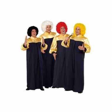 Foute gospel feest toga voor volwassenen kleding