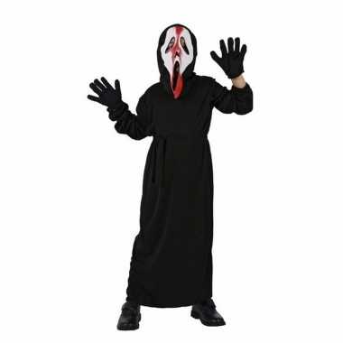 Halloween schreeuwend spook foute kleding voor kinderen
