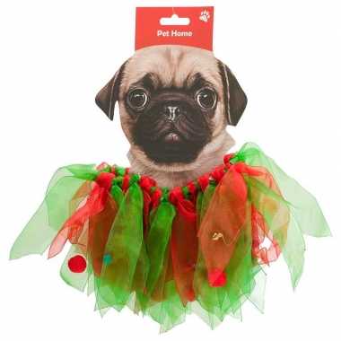 Huisdieren kerstfoute kleding kerstelf pakje voor honden