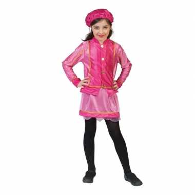Kinder foute kleding roetveegpiet roze