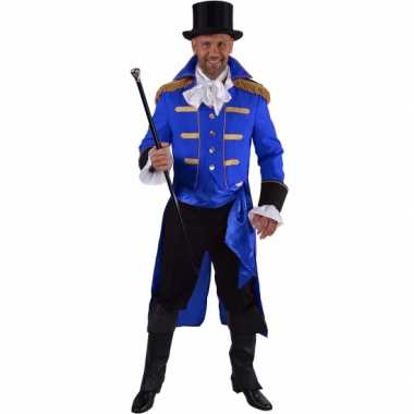 Luxe circus directeur foute kleding zwart voor heren