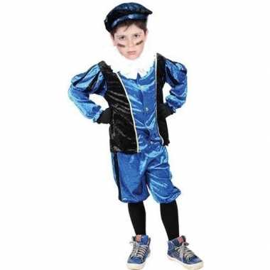 Roetveeg pieten foute kleding blauw/zwart voor kinderen