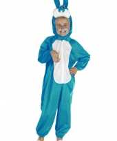 Blauw konijnen foute kleding voor kinderen