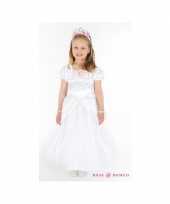 Carnaval foute kleding prinses wit meisjes