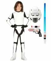 Compleet space trooper foute kleding maat 122 134 voor kinderen