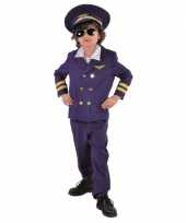 Donkerblauw piloten foute kleding voor kids