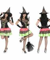 Foute halloween heksen jurk voor dames kleding