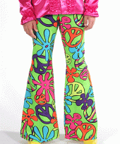 Foute hippie kinderbroeken peace kleding