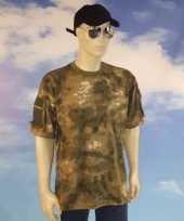 Foute jagers camouflage t-shirt kleding