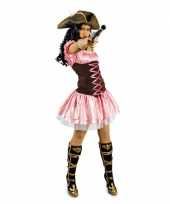 Foute kleding roze piratenjurkje