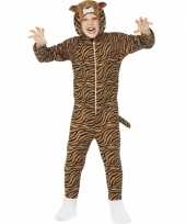 Foute kleding tijger all in one voor kinderen