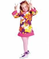 Foute meisjes flower power jurk kleding