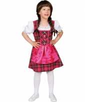 Foute roze oktoberfest jurk voor kinderen kleding