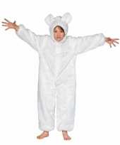Foute wit berenpakje voor kinderen kleding