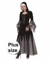 Heksen foute kleding jurk zwart 10094921