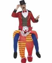 Instapfoute kleding circus clown voor volwassenen
