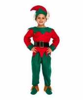 Kerstelf foute kleding voor kinderen
