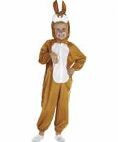 Kinder foute kleding bruine paashaas