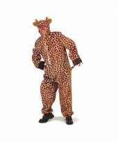 Pluche giraffe foute kleding
