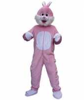 Roze konijnen foute kleding